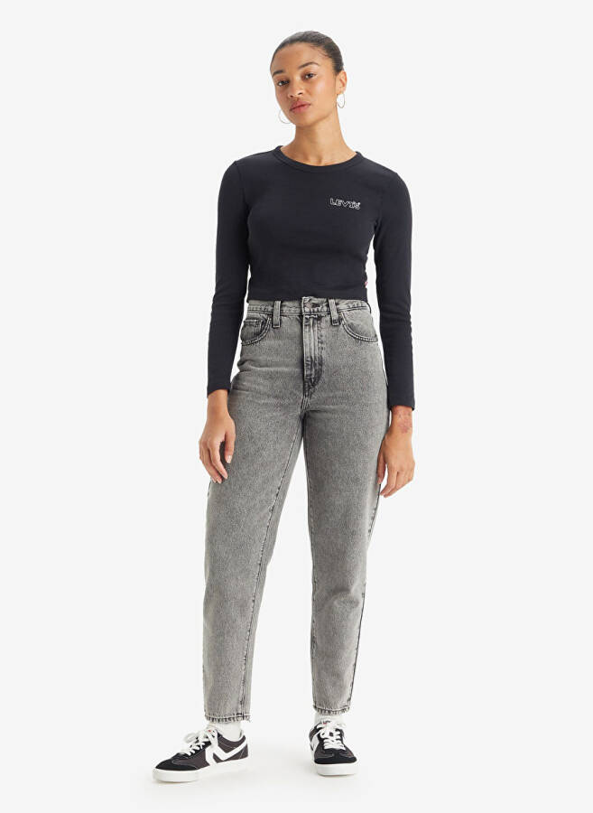 Levi's Grey Women's High Waisted Denim Jeans - 1