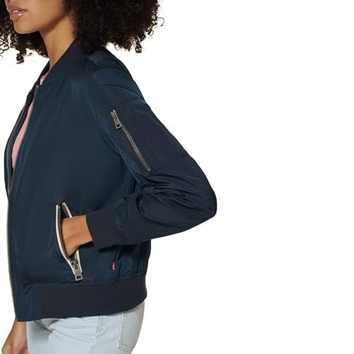 Levi's Kadın Melanie Newport Bomber Ceket (Normal ve Büyük Beden) - 11