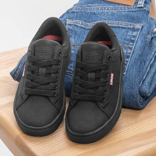 Levi's Kids Jeffrey Tumbled UL Lowtop Casual Sneaker Shoe - 7