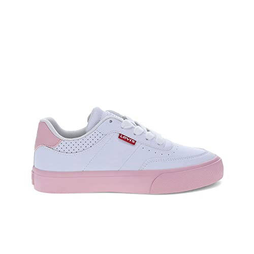 Levi's Kids Maribel CB UL Synthetic Leather Lace Up Lowtop Sneaker Shoe - 6