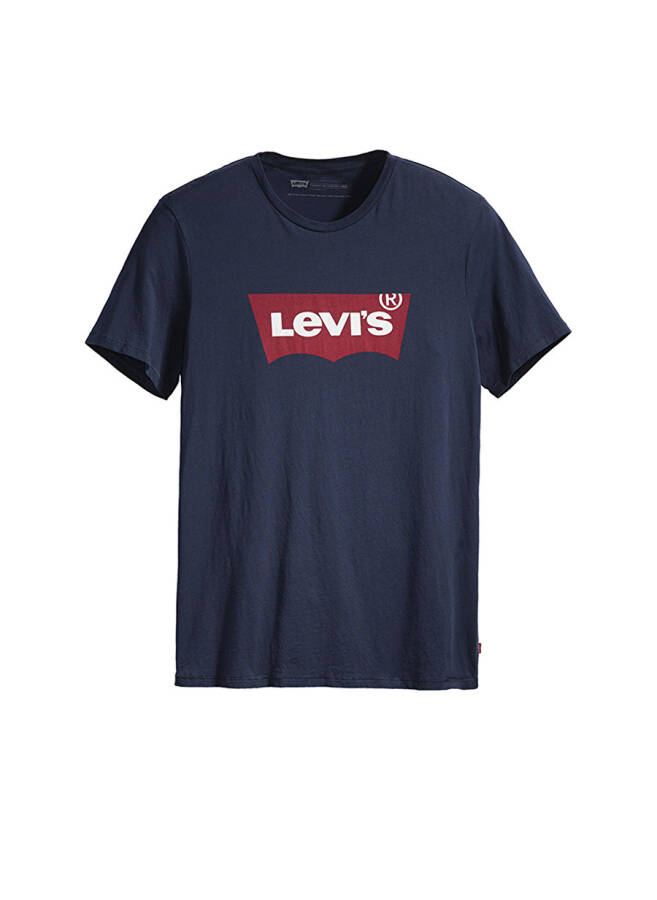 Levi's Men's Navy Blue Crew Neck T-Shirt - 3