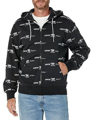 Levi's Men's Seasonal Zip Up Hoodie - 1