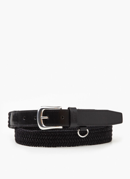 Levis Siyah Erkek Kemer SEASONAL ROPE BELT - 1