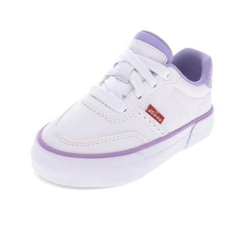 Levi's Toddler Maribel Synthetic Leather Casual Lace Up Sneaker Shoe - 25