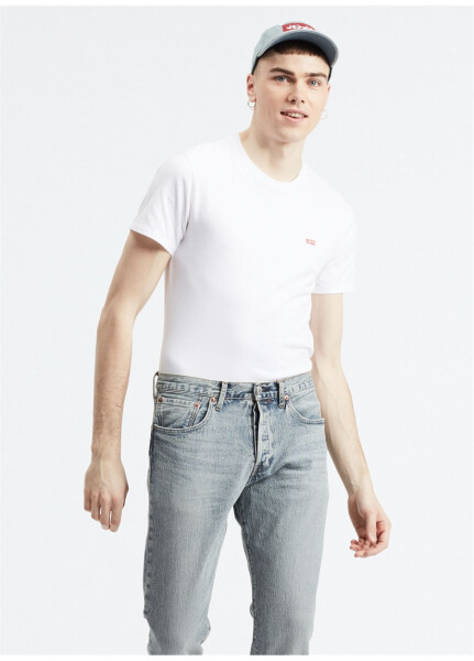 Levis White Crew Neck T-Shirt - 2