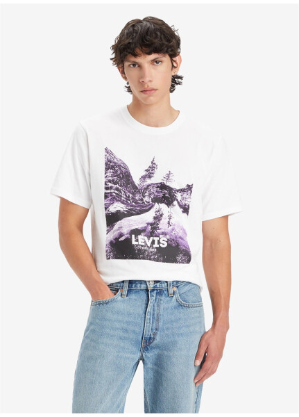 Levis White Men's T-Shirt A2082-0162 - 3