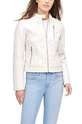 Levi's Women's Faux Leather Motocross Racer Jacket (Standard and Plus) - 7