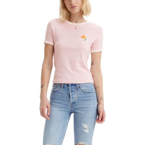 Levi's Women's Graphic Ringer Mini Tee - 1