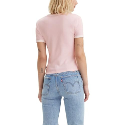 Levi's Women's Graphic Ringer Mini Tee - 2