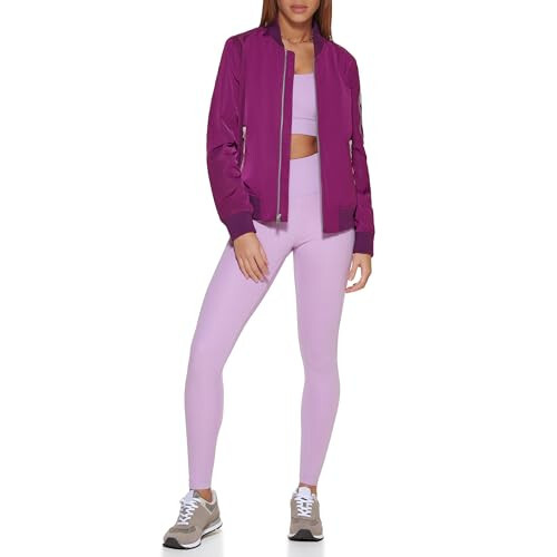 Levi's Women's Melanie Bomber Jacket (Standard & Plus Sizes), Purple, X-Small - 5