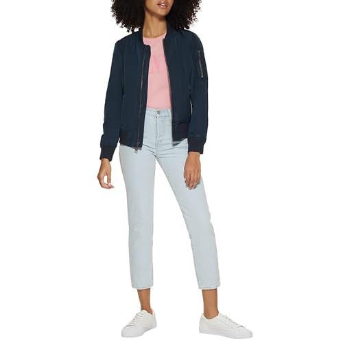 Levi's Women's Melanie Newport Bomber Jacket (Regular & Plus Size) - 12