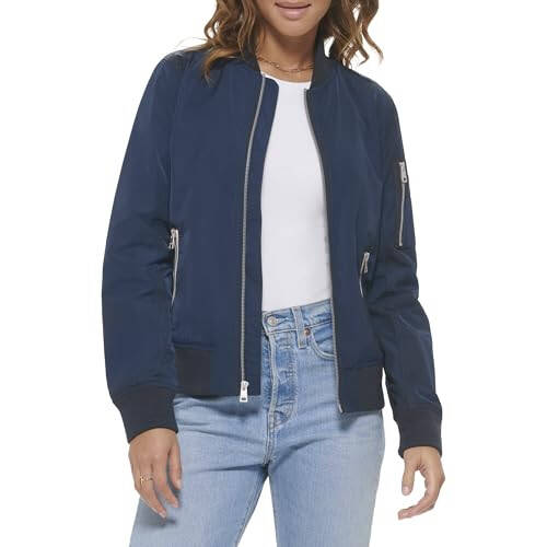 Levi's Women's Melanie Newport Bomber Jacket (Regular & Plus Size) - 6