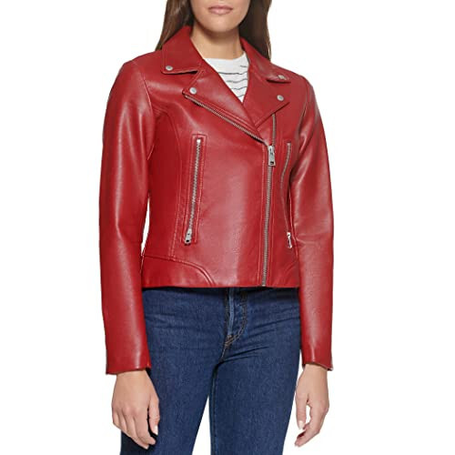 Levi's Women's Vegan Leather 538 Moto Jacket (Regular & Plus Size) - 6