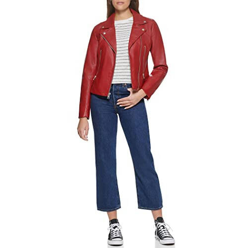 Levi's Women's Vegan Leather 538 Moto Jacket (Regular & Plus Size) - 10