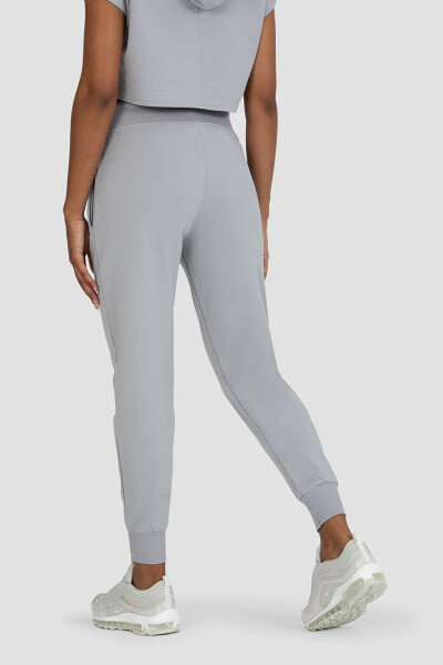 Lexa Carrot Cut Grey Jogger Sweatpants - 4