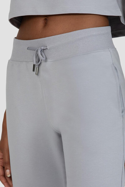 Lexa Carrot Cut Grey Jogger Sweatpants - 5