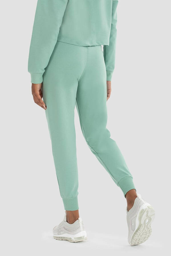 Lexa Carrot Cut Light Green Jogger - 4