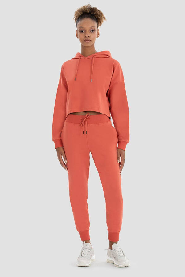 Lexa Carrot Cut Tile Jogger Sweatpants - 1