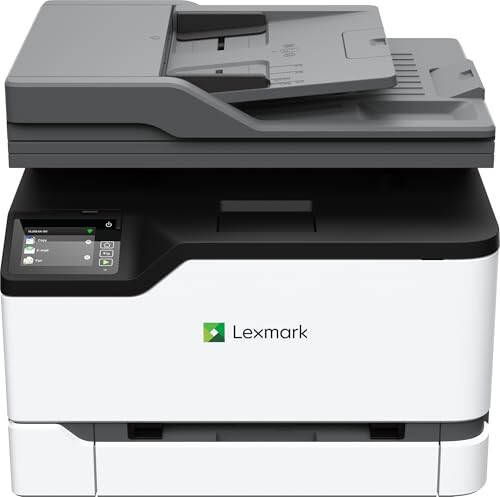 Lexmark CX331adwe Laser Printer - Color - 26 ppm Mono / 26 ppm Color - 600 dpi Print - Automatic Duplex Print - Wireless LAN, White (40N9070) - 2