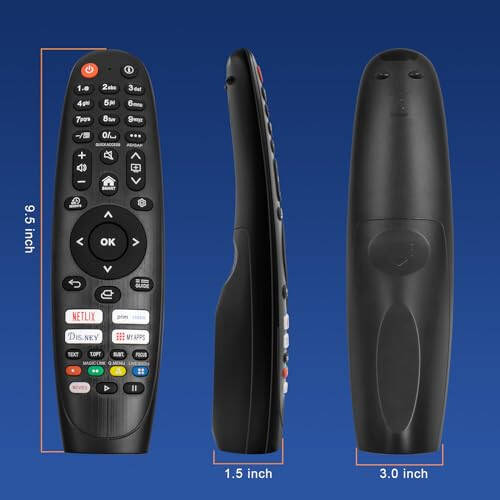 LG Magic Remote MR18BA MR19BA MR20GA MR21GA MR22GN uchun yangi universal masofadan boshqarish pulti almashinuvi, LG Smart TV'lar LCD/LED/OLED/QNED/NanoCell/UHD uchun - 6