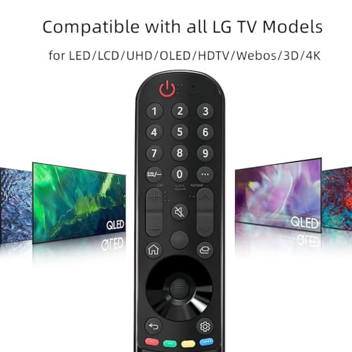 LG Magic Uzaktan Kumanda İçin Yeni Uzaktan Kumanda MR23GA Değiştirme, 2023 LG Akıllı Televizyonlar İçin Evrensel Uzaktan Kumanda (Ses ve Hava Fare (İşaretçi) İşlevi Yok), LG TV Uzaktan Kumandası Tüm LG TV Modelleri ile Uyumlu - 2