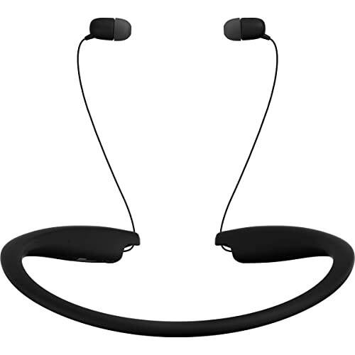 LG Tone Style HBS-SL5 Bluetooth Wireless Stereo Neckband Earbuds Tuned by Meridian Audio, Black, 2.3 - 11