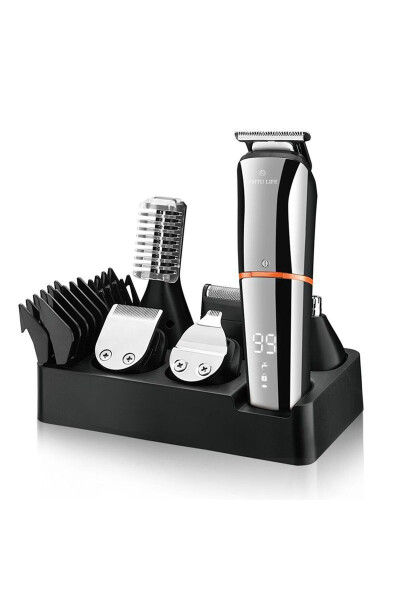 LI-1386 Men's Grooming Kit, Hair Beard and Full Body Care Set 6 in 1 - 10W - 16