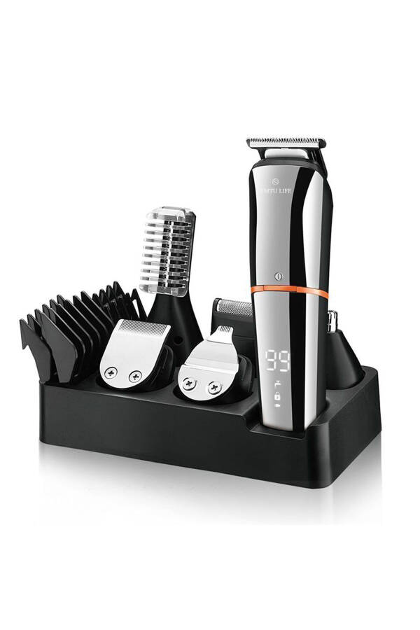 LI-1386 Men's Grooming Kit, Hair Beard and Full Body Care Set 6 in 1 - 10W - 9