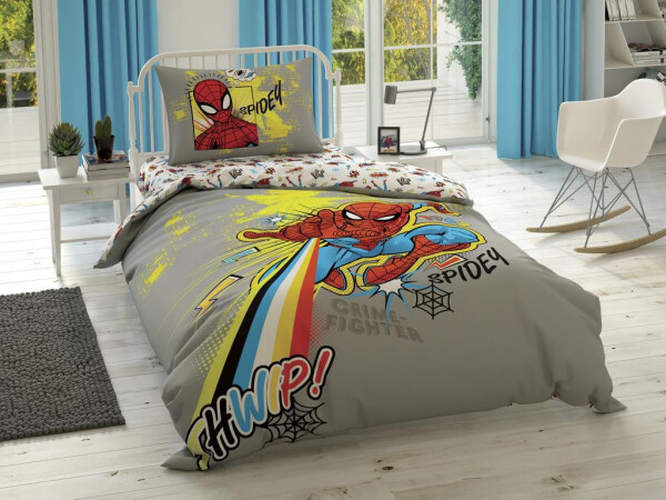 Licensed Spiderman Power Single Bed Sheet Set - 3