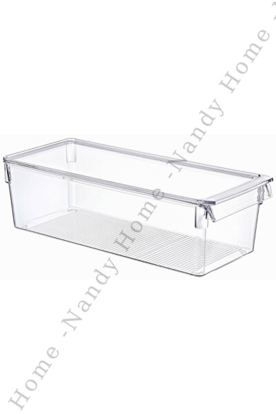 Lids Midi Tall Clear Refrigerator & Cabinet Organizer 3 Pieces - 2