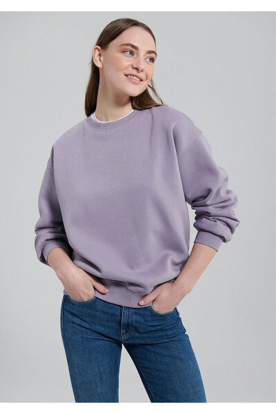 Lila Basic Crewneck Sweatshirt 1610198-70556 - 8