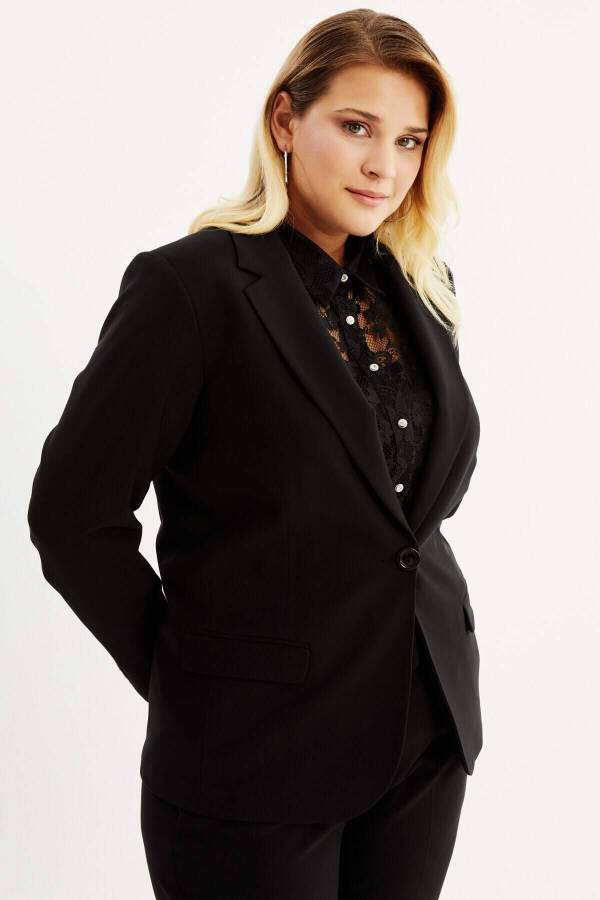 Lined Blazer Jacket - 4