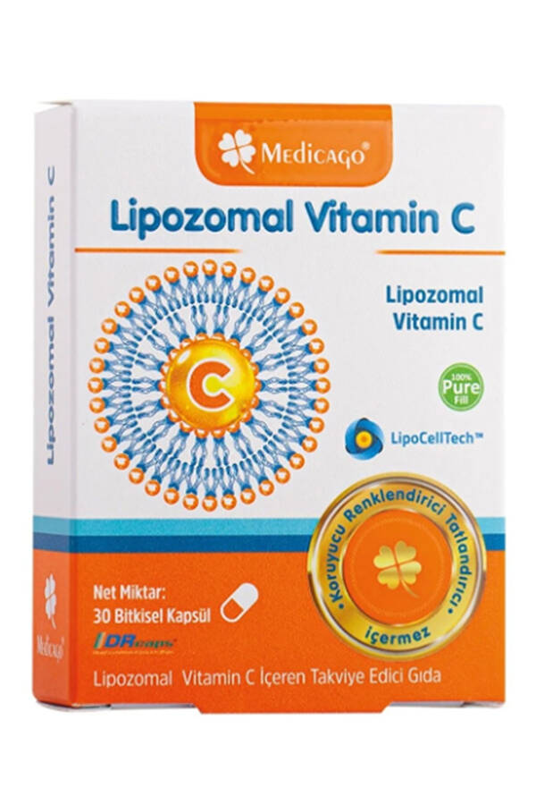 Liposomal Vitamin C 30 Herbal Capsules - 1