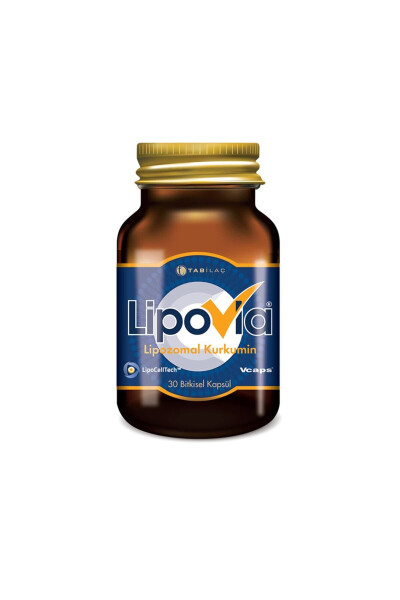 Lıpovıa Lipozomal Kurkumin Bitkisel Kapsül 8680133001437 - 1