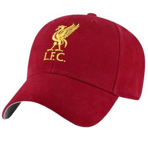 Liverpool FC Unisex Yetişkin Temel Şapka Tek Beden - 1