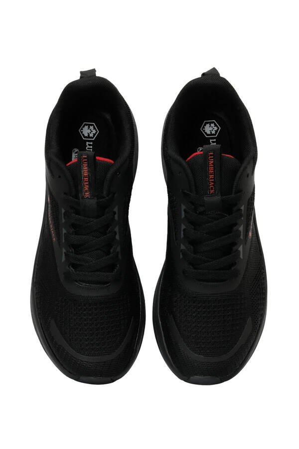 LIYAN 3PR Black Men's Running Shoes - 4