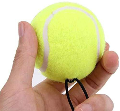 LIYUANBAIHUO 3 Pcs Tennis Training Ball with String, Tennis Trainer Balls Self Practice and Tennis Trainer Replacement Tool, Ideal for Indoor and Outdoor Tennis Practice - 2