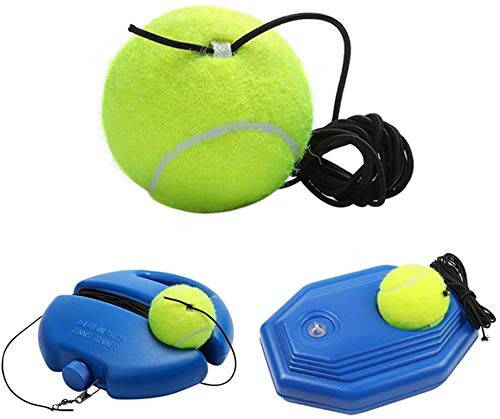 LIYUANBAIHUO 3 Pcs Tennis Training Ball with String, Tennis Trainer Balls Self Practice and Tennis Trainer Replacement Tool, Ideal for Indoor and Outdoor Tennis Practice - 4