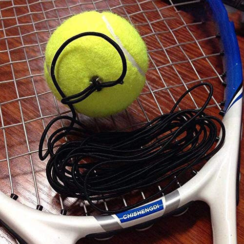 LIYUANBAIHUO 3 Pcs Tennis Training Ball with String, Tennis Trainer Balls Self Practice and Tennis Trainer Replacement Tool, Ideal for Indoor and Outdoor Tennis Practice - 6