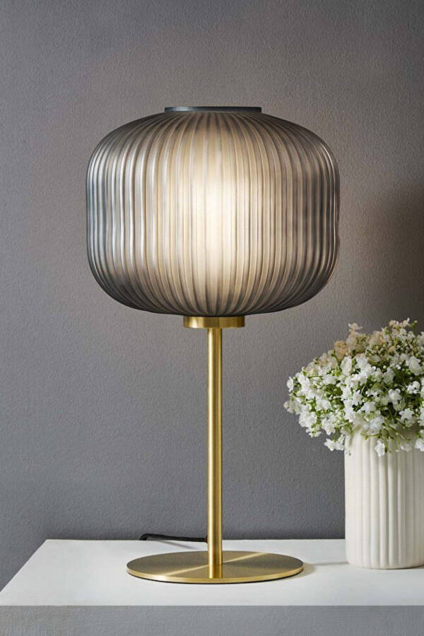 LMD-FR03 Reprise Gold Plated Metal Lampshade, Table Lamp - 3