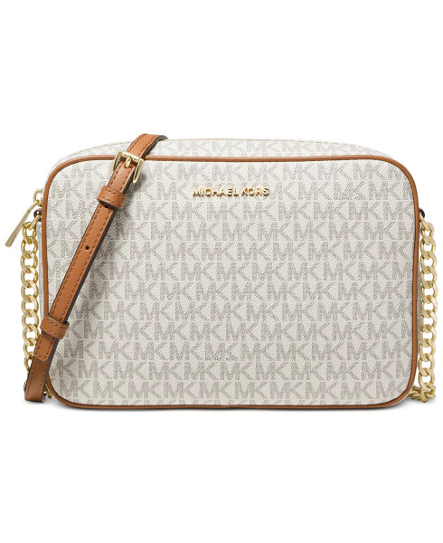 Logo Jet Set East-West Crossbody Vanilla - 1