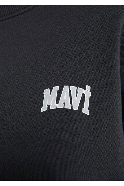 Logo Printed Anthracite Sweatshirt 1611600-82185 - 24