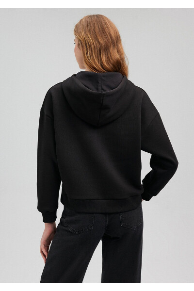 Logo Printed Hooded Black Sweatshirt 168334-900 - 23