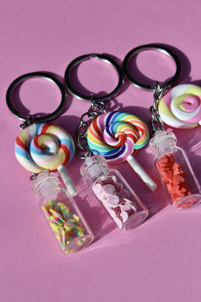 Lollipop Single Keychain - 8