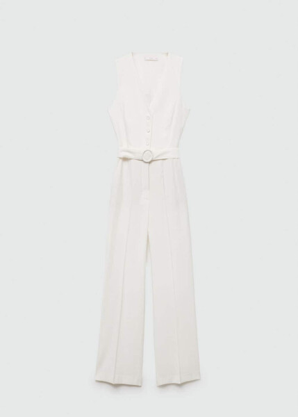 Long jumpsuit with a belt - 2