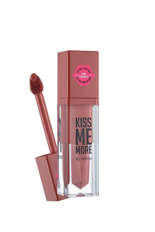 Long-Lasting Matte Lipstick - Kiss Me More-004 Peach-8682536040655 - 4