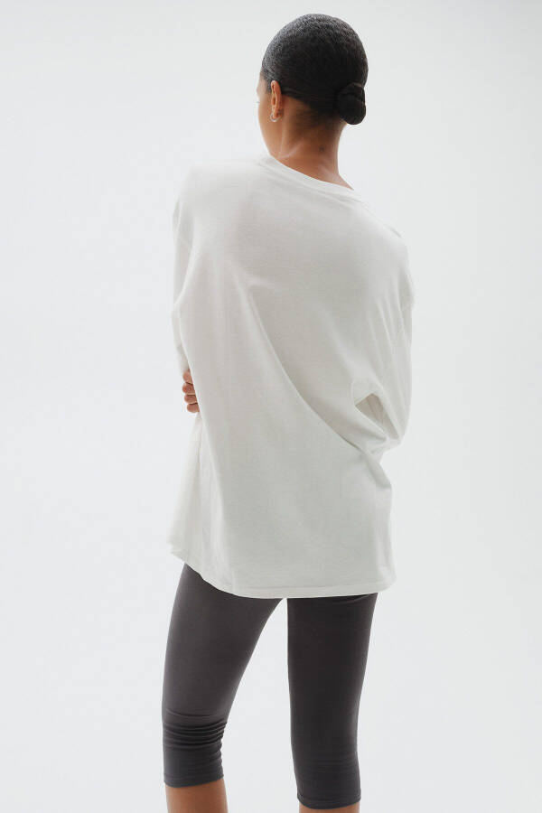 Long-sleeved jersey top - 4