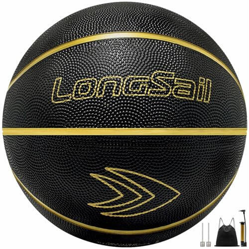 Longsail Kids Youth Adults Size 3/4/5/7 Basketball, 22.5