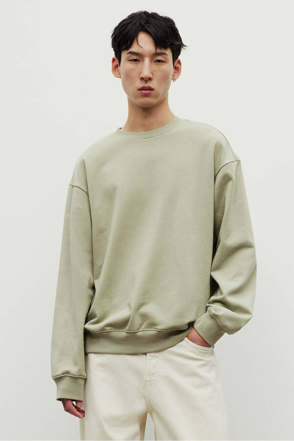 Loose fit sweatshirt - 1