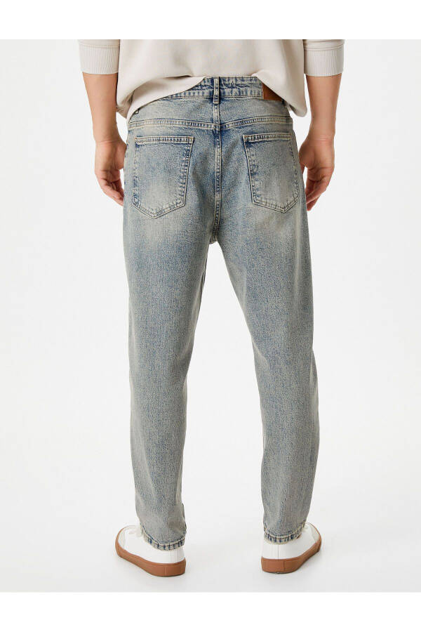 Loose fit washed denim jeans by Steve Jean. - 4